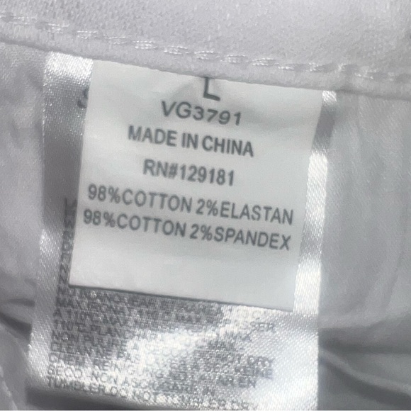 Windsor Ally White NWT High Rise Mini Distressed Skirt Large Waist 30 inches - Picture 7 of 8